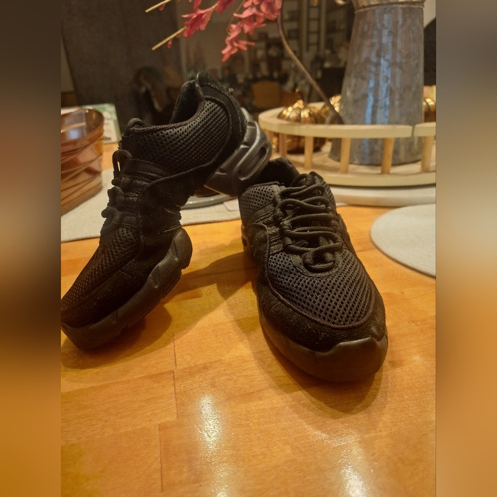 Bloch Black Mesh Athletic Sneakers